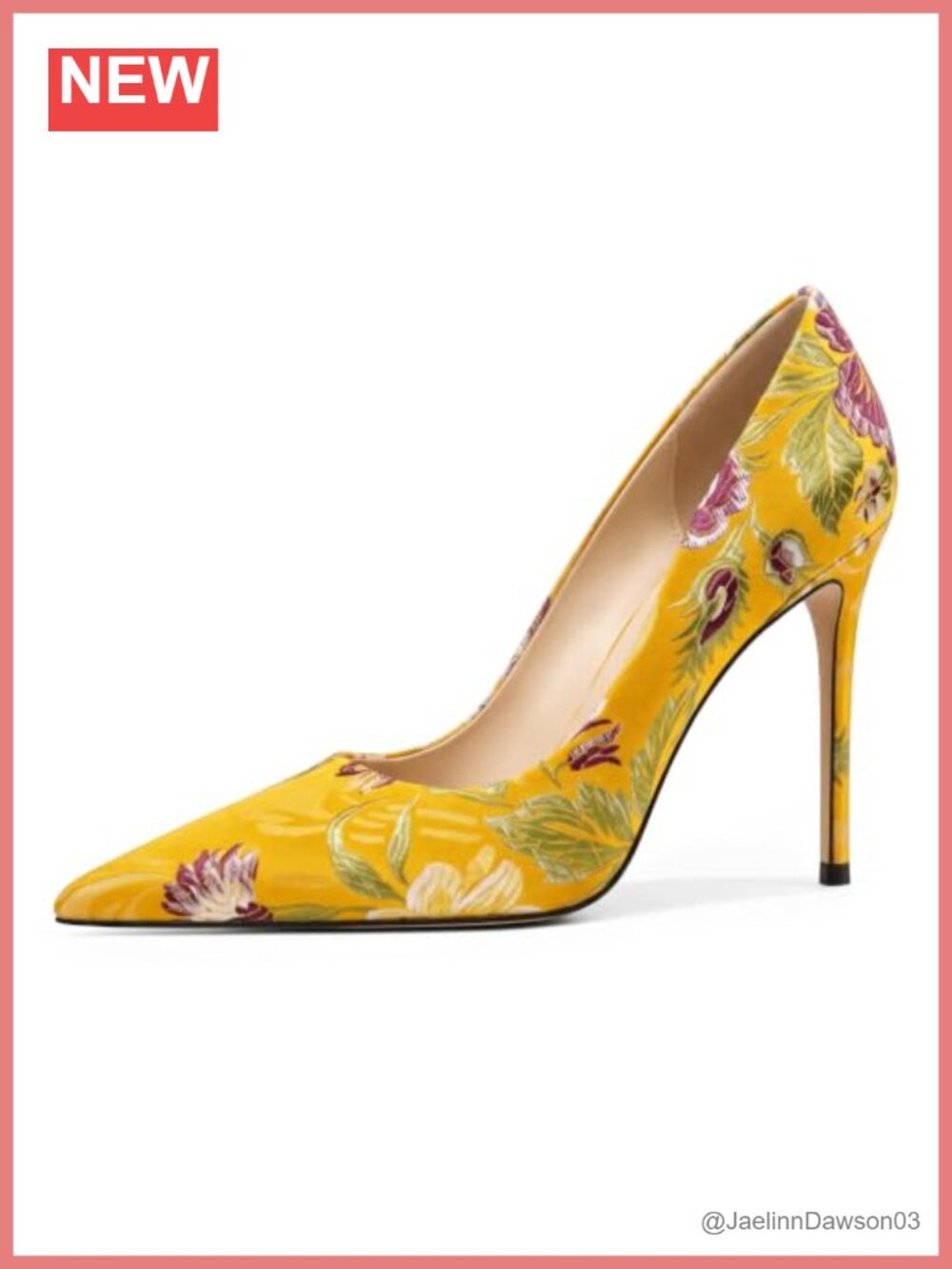 Women's Classic Stiletto High Heel Pumps - Pointed Toe 4 Inch Office Party